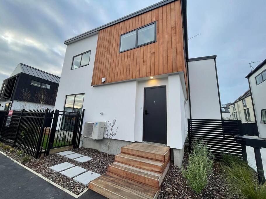 Cbd Luxury Parkside Living 2 Bedroom With Parking Christchurch Zewnętrze zdjęcie